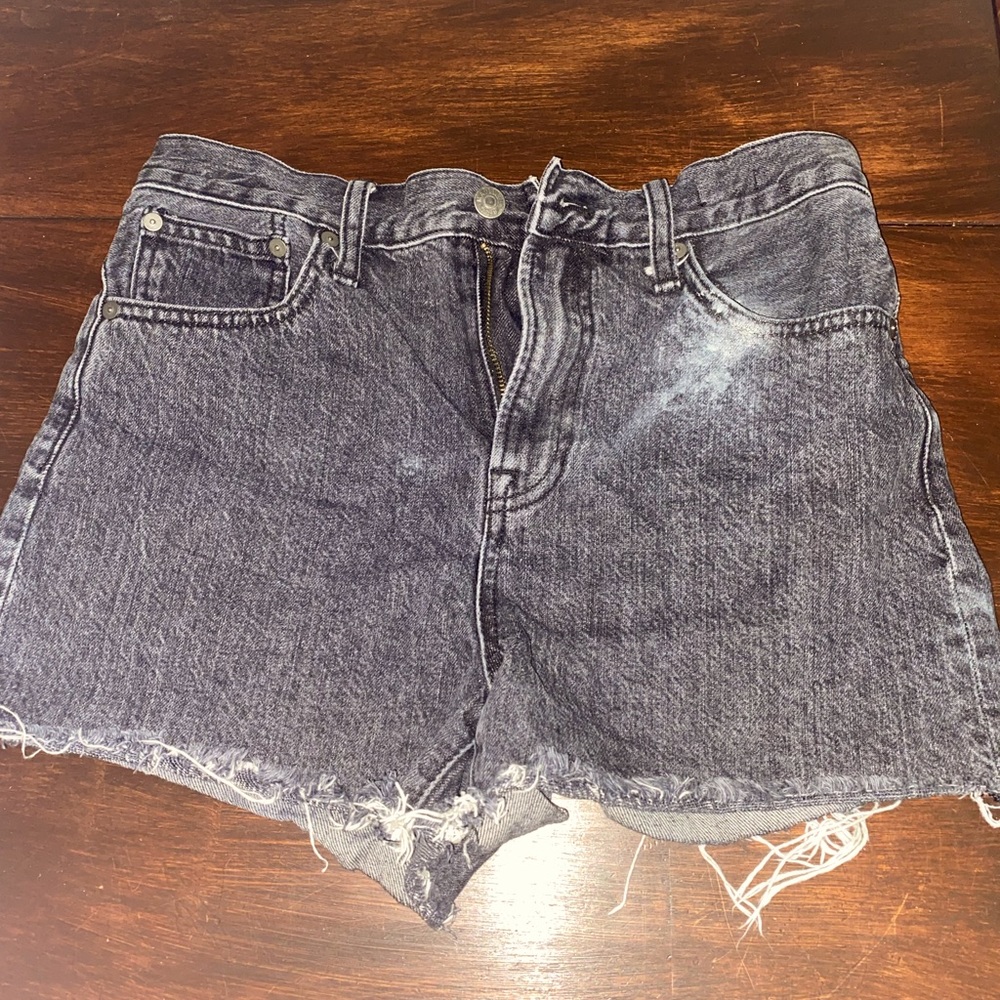 Madewell The Perfect Jean Short Black